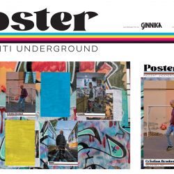 POSTER UNDERGROUND TALES Underground stories, a comfortable sofa, some friends to talk to. 100% true-life stories told with ironic frankness.