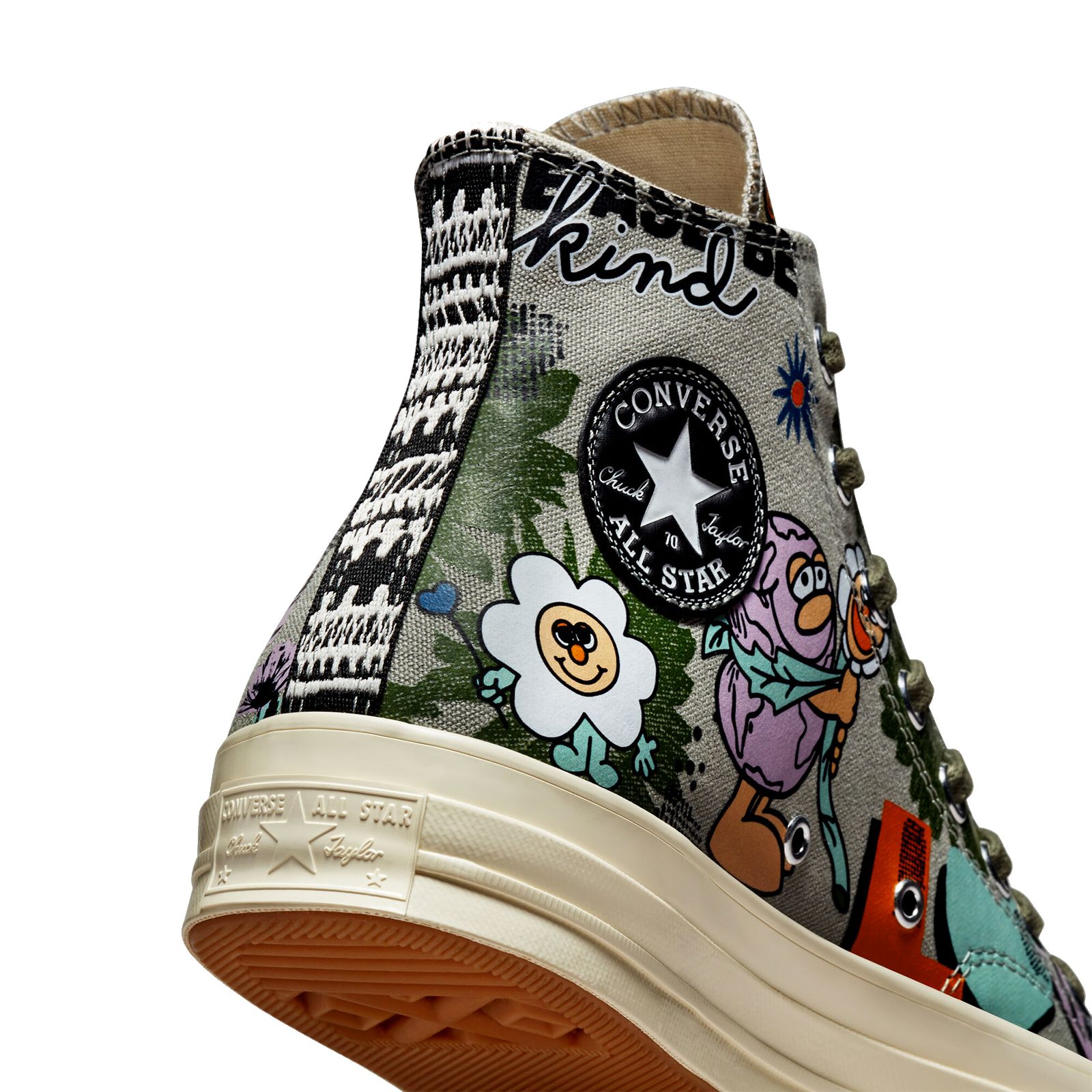 love print converse