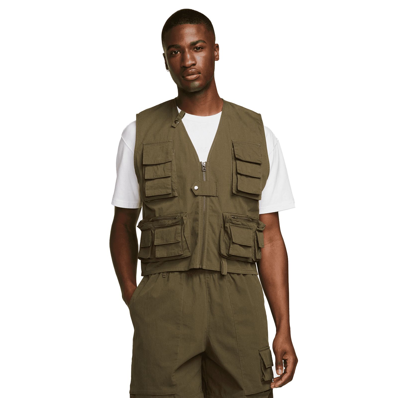 mens nike vest jacket